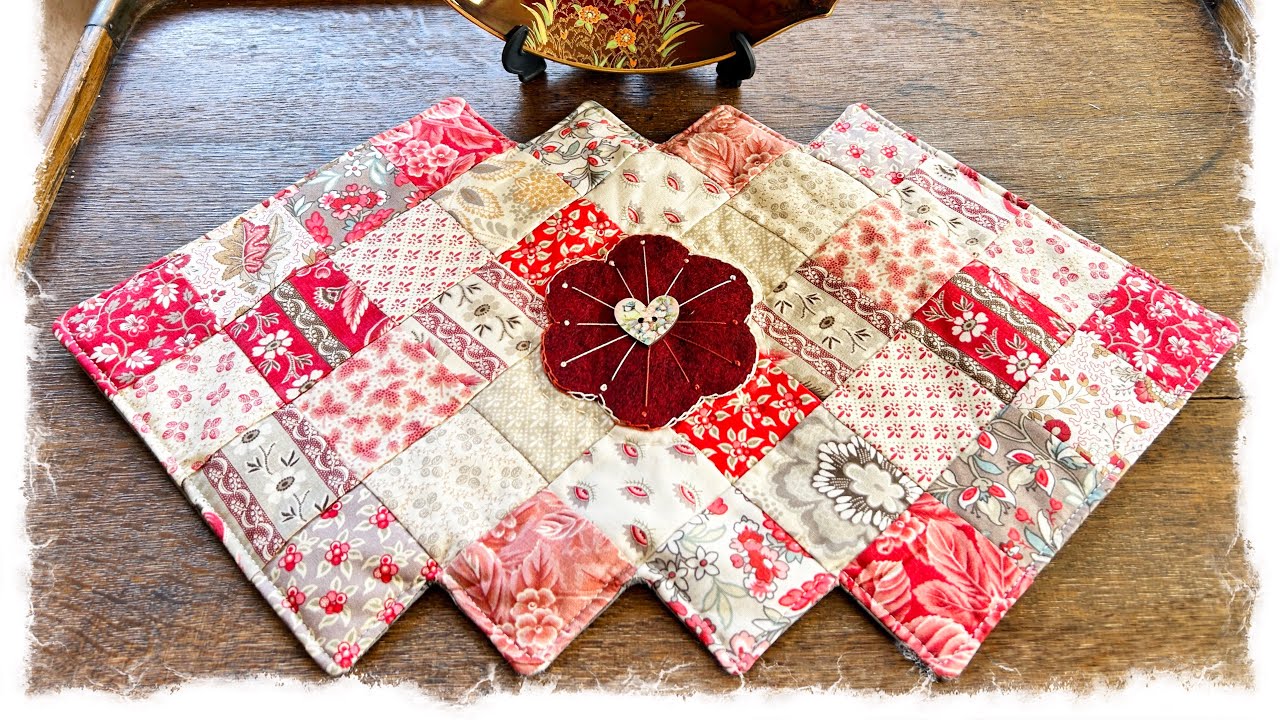 Zig zag charm pack easy table runner demonstration