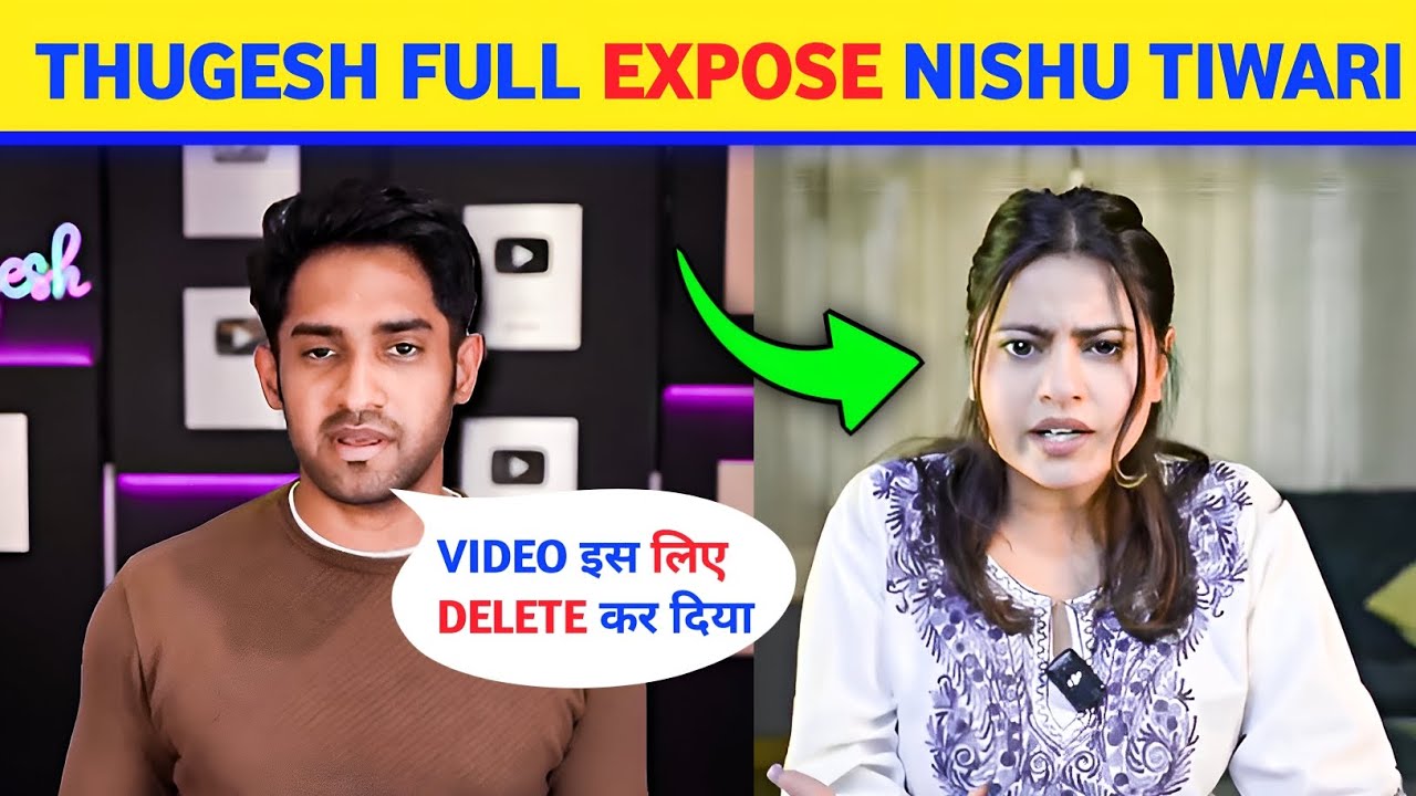 Thugesh Badly Exposes Nishu Tiwari | Thugesh Reply | Nishu Tiwari vs Thugesh Controversy