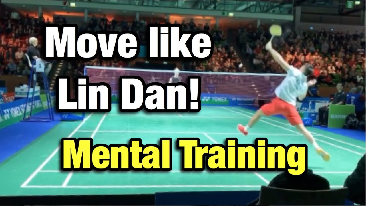 Lin Dan Footwork NICE ANGLE - Visualization Training #2