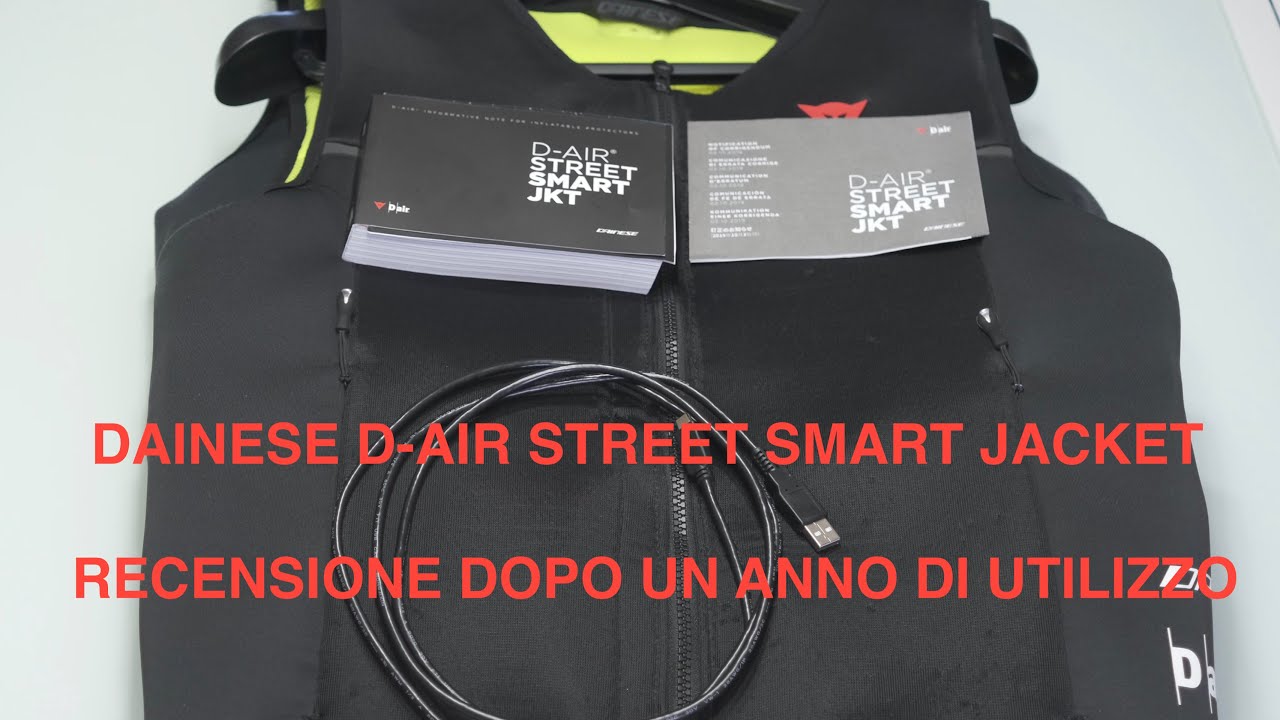 Recensione Dainese d-air street Smart Jacket dopo un anno e 15.000 km percorsi