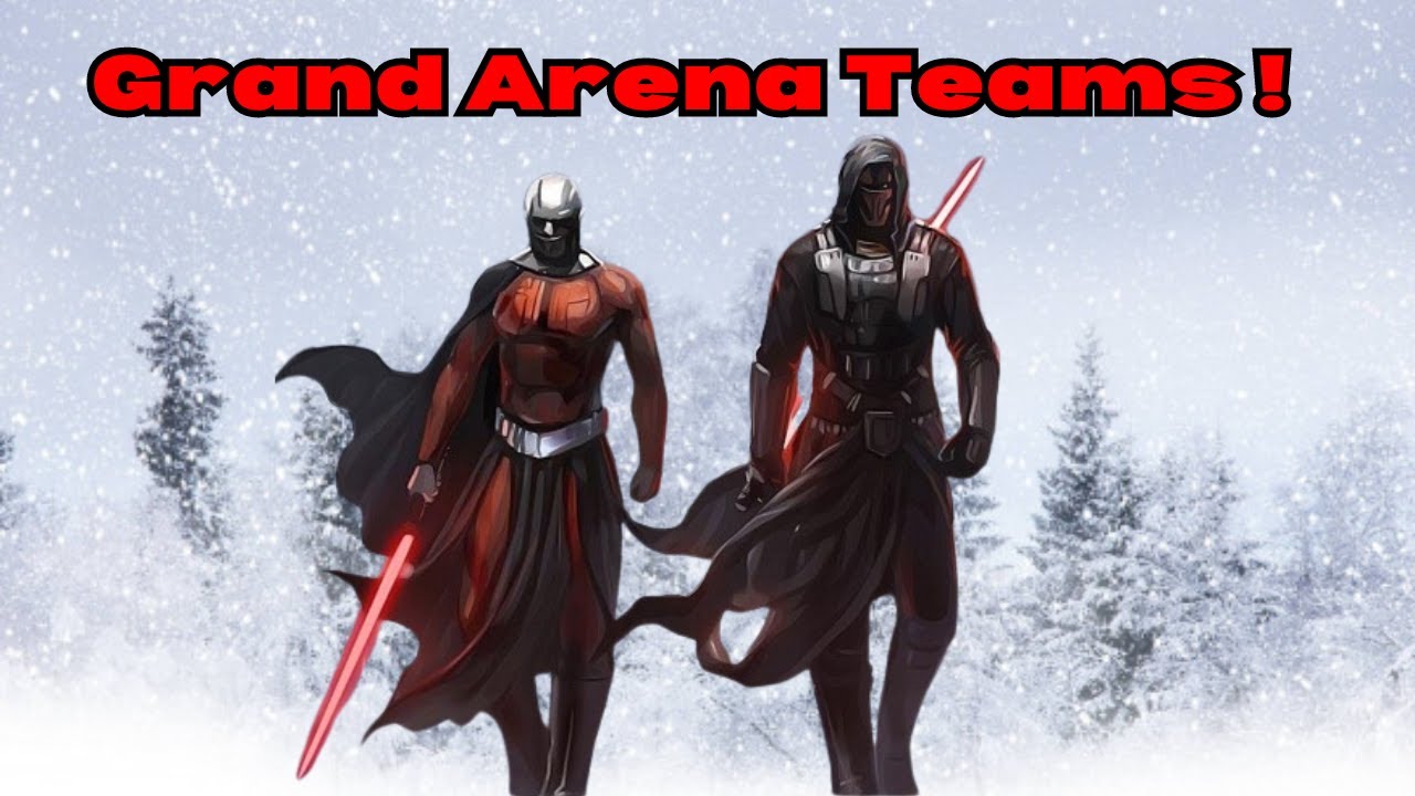 Carbonite to Kyber, Teams that punch up in GAC!