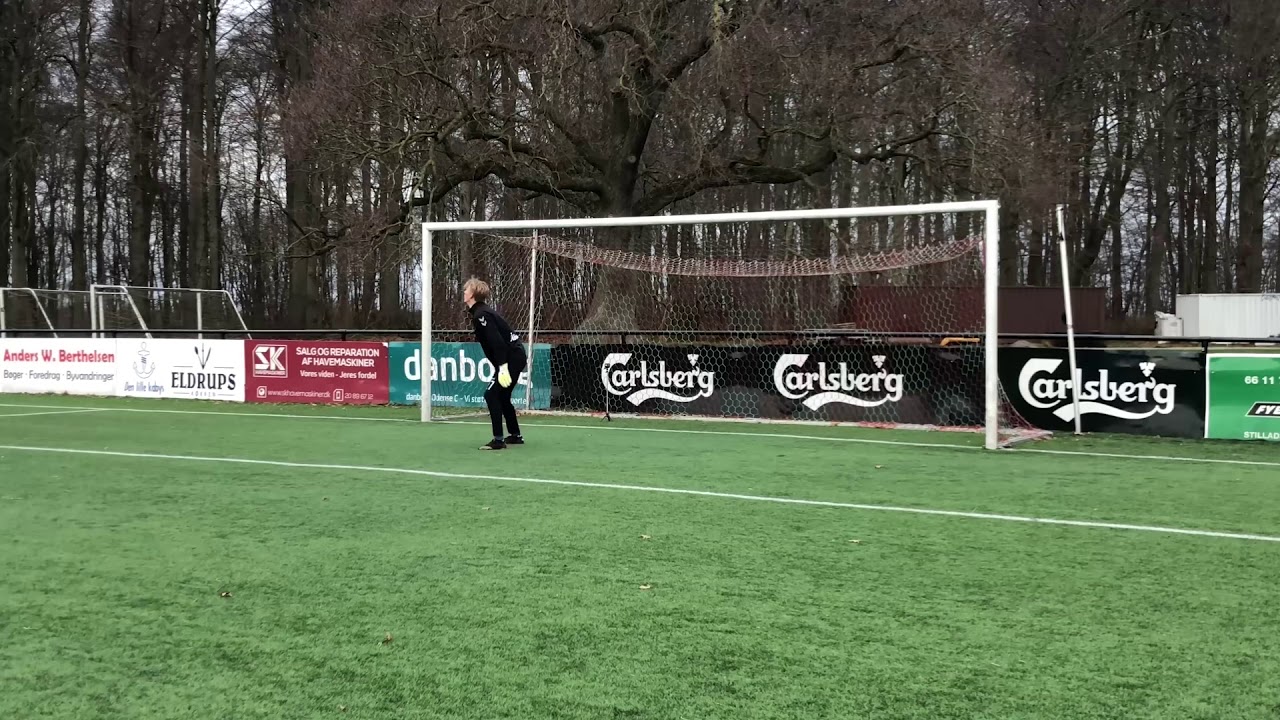 Goalkeeper Training with Danish National Team Keeper; Oliver Christensen from Odense boldklub