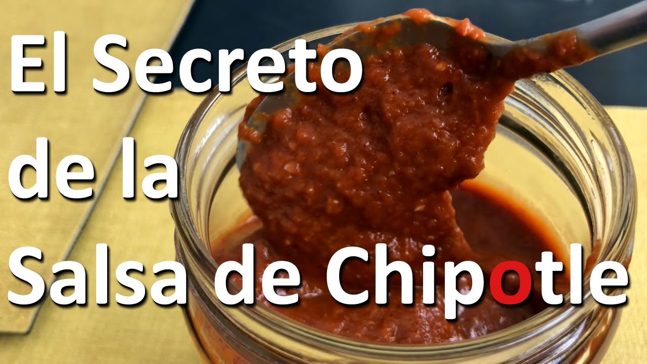 Así se Hace La Famosa Salsa de Chipotle !Te Quedará Mejor que en Taquerías! | #salsamexicana
