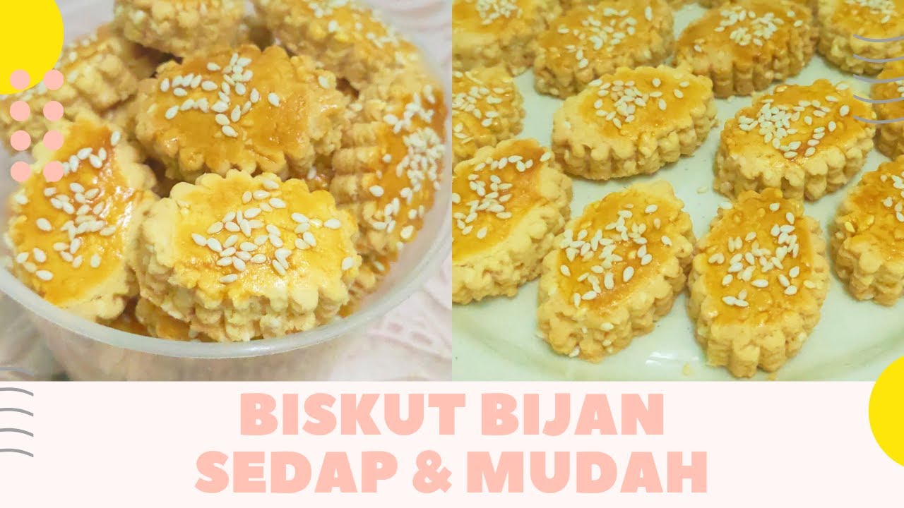 Resepi Biskut bijan Sedap Dan Mudah || Biskut Raya