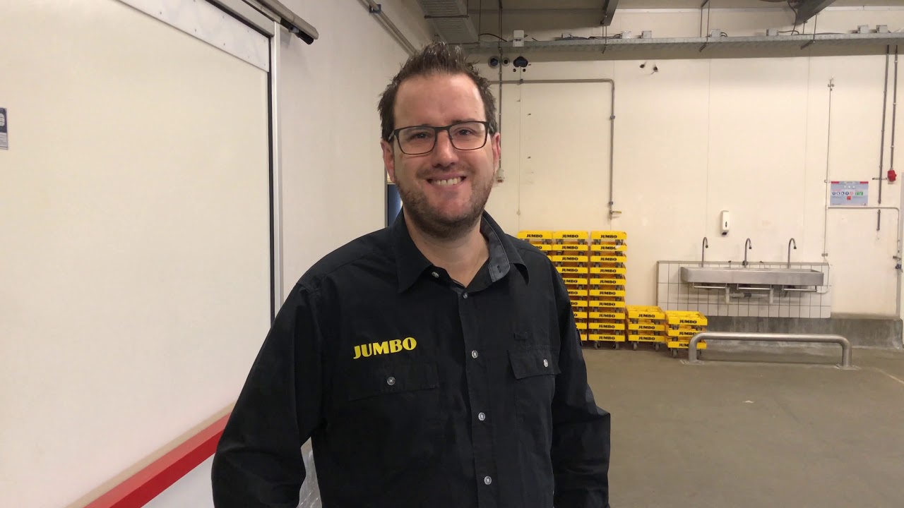 Een kijkje in de nieuwe bezorghub van Jumbo in Middelburg, 4 januari 2019