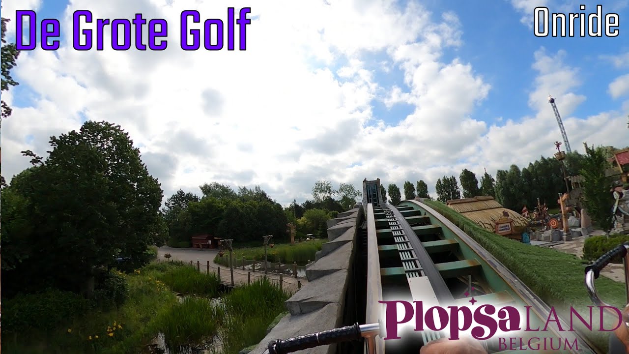 De Grote Golf - Onride - Plopsaland Belgium - Zamperla Disk'O Coaster - POV