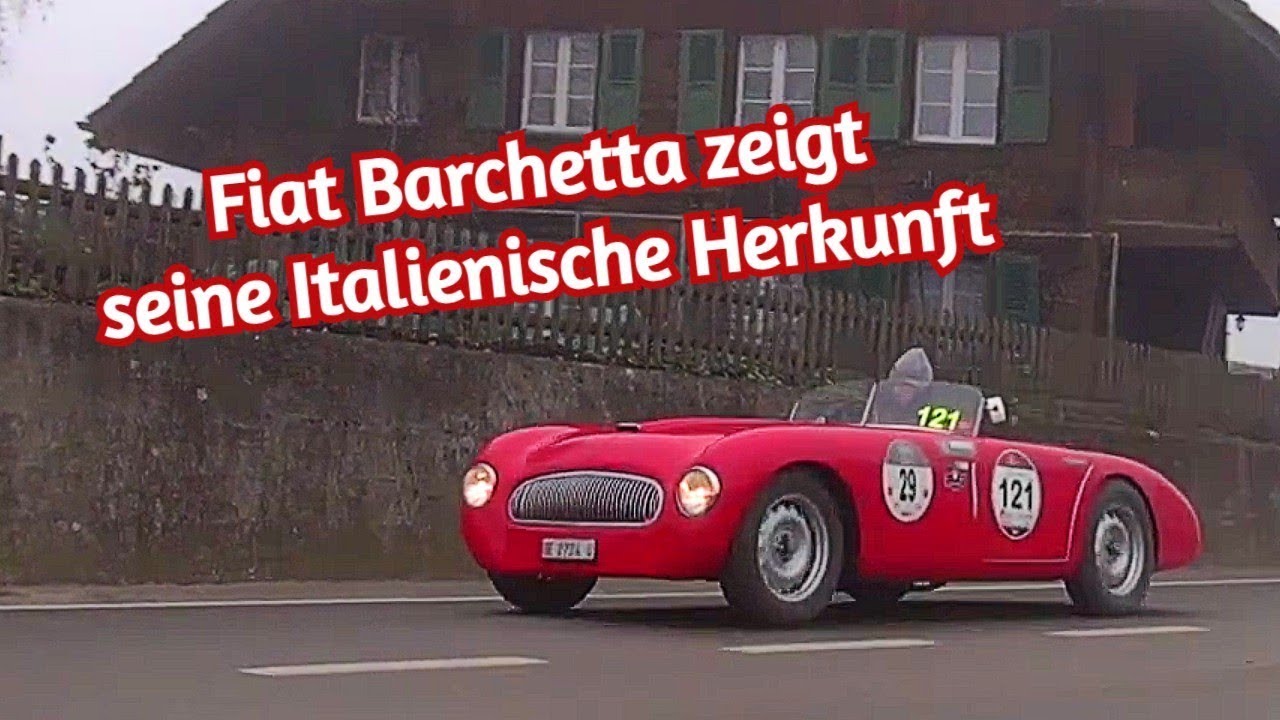 Top Speed 1937 Fiat 1500 Sport Barchetta