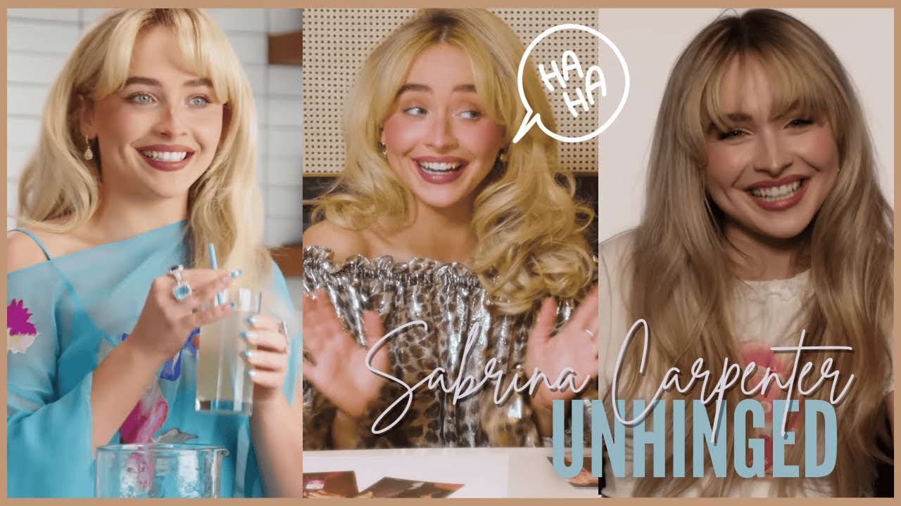 Sabrina Carpenter being unhinged for 10 minutes