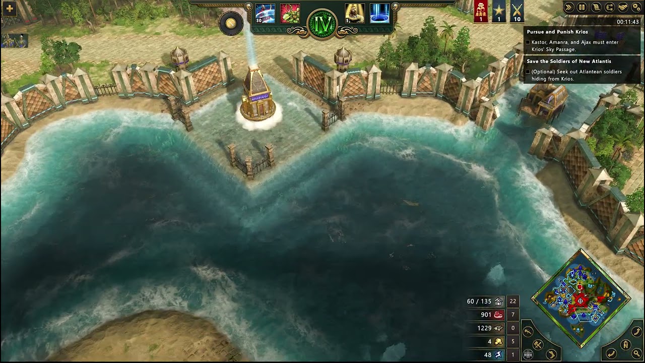 Age of Mythology Retold - The New Atlantis - 11. Atlantis Betrayed (Ludicrous)