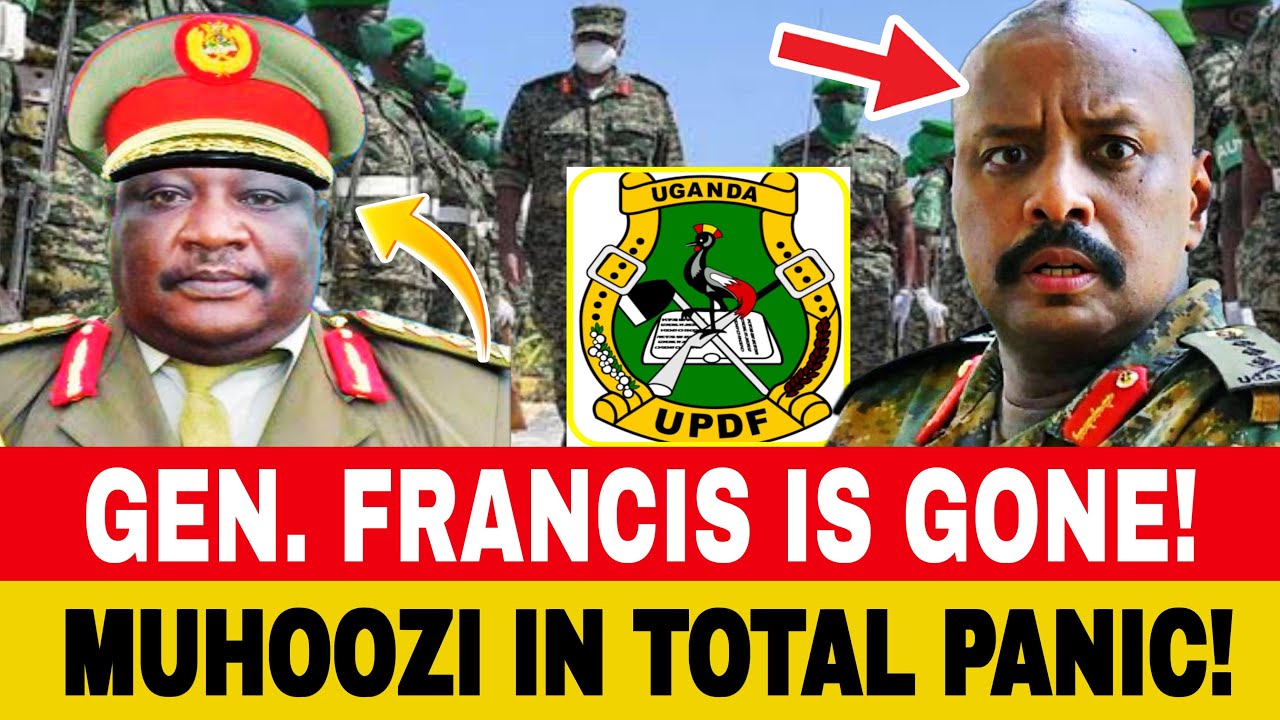 BREAKING. UPDF GEN. FRANCIS IS GONE, WHO IS NEXT?
