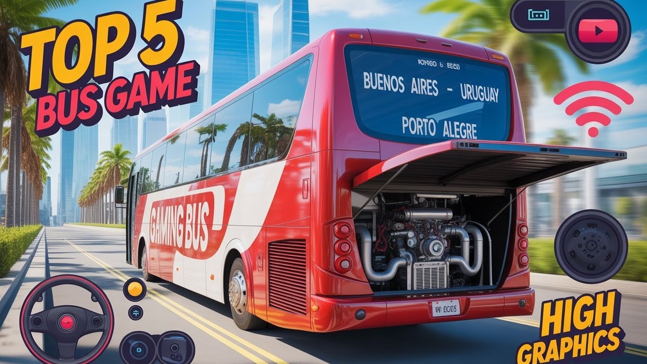 New bus gaming simulator game play #2 