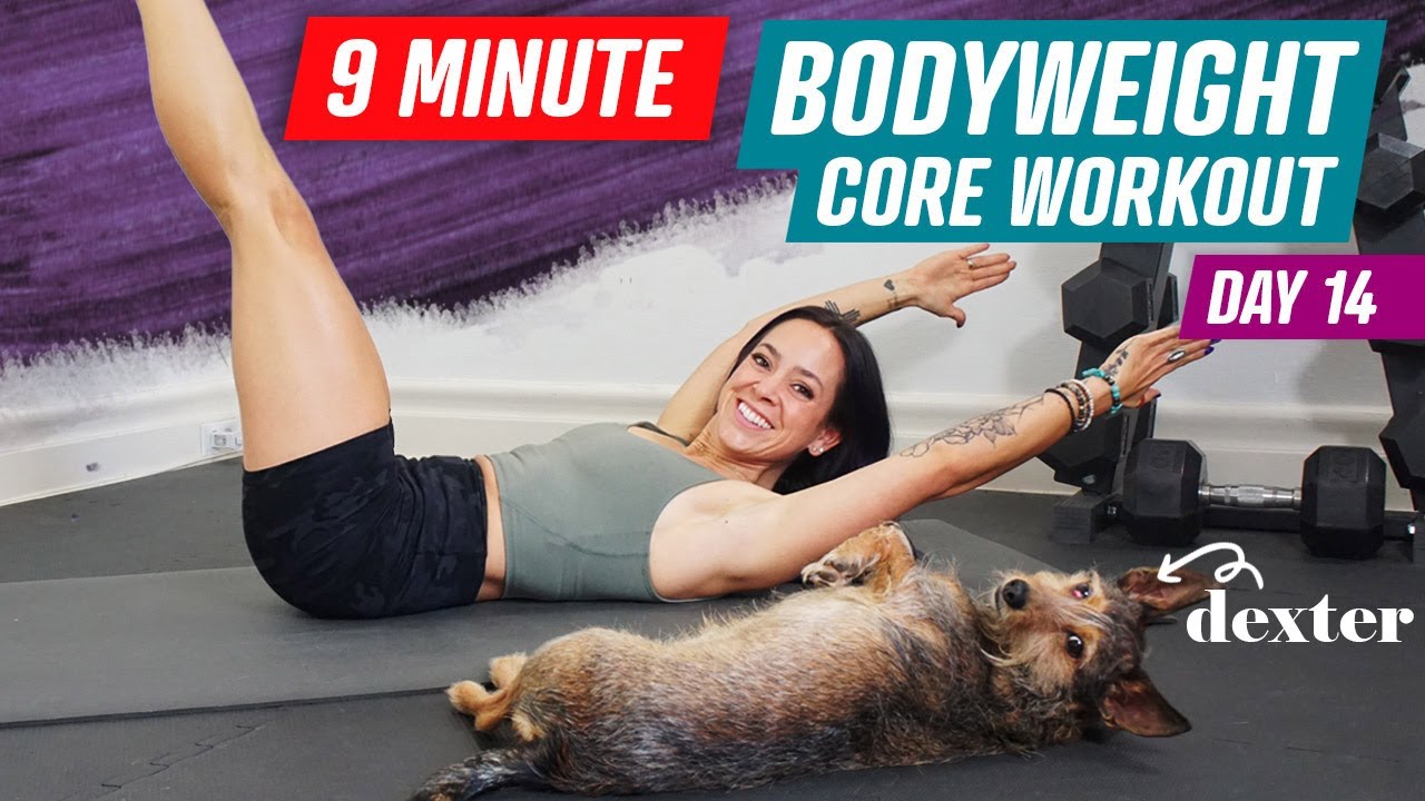 9 Minute Bodyweight Core Workout | Steph Lyons Fitness