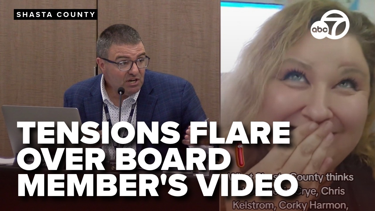 School Board meeting turns heated over member's controversial social media video