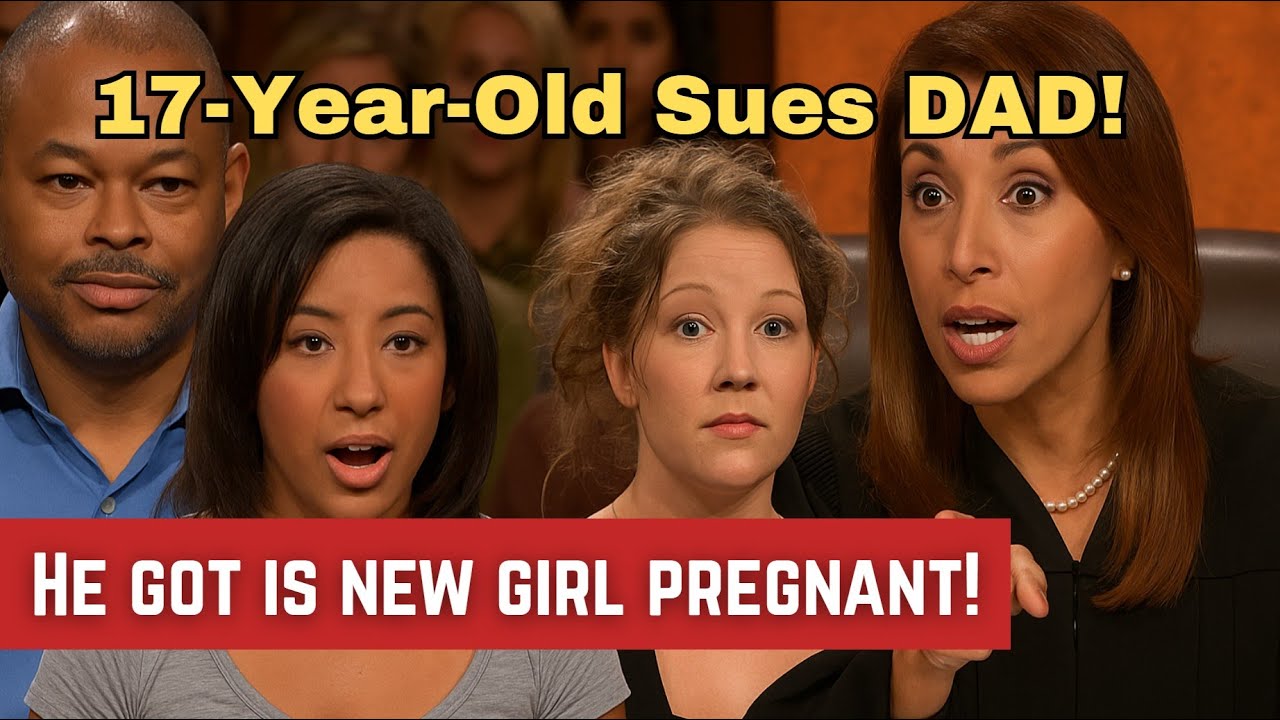 Teen Daughter Sues Her Dad for Leaving Her for His New Pregnant Girlfriend!