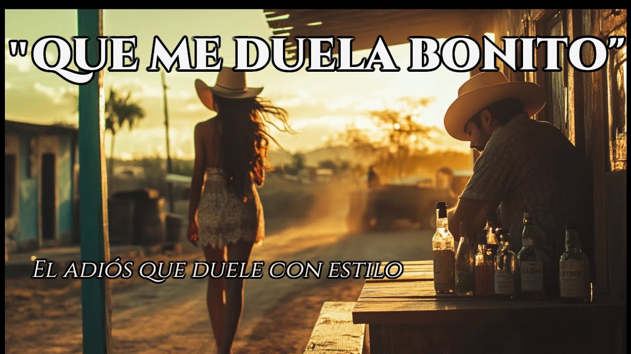 QUE ME DUELA BONITO | Balada Regional Mexicano Original | Estreno Oficial