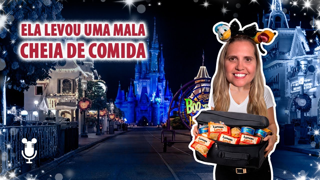ELA LEVOU UMA MALA CHEIA DE COMIDA -  HISTÓRIAS DE ORLANDO PODCAST #189