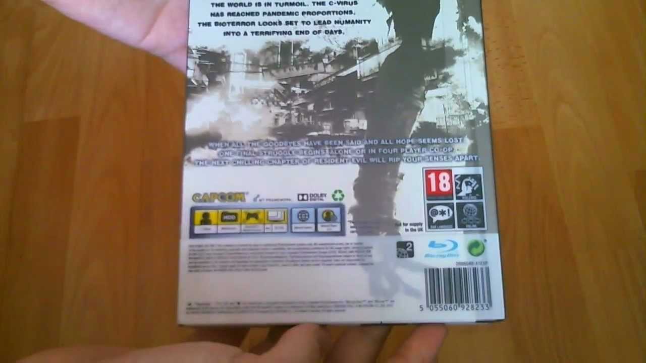 Resident Evil 6 - Unboxing PL (edycja Steelbook na PS3)