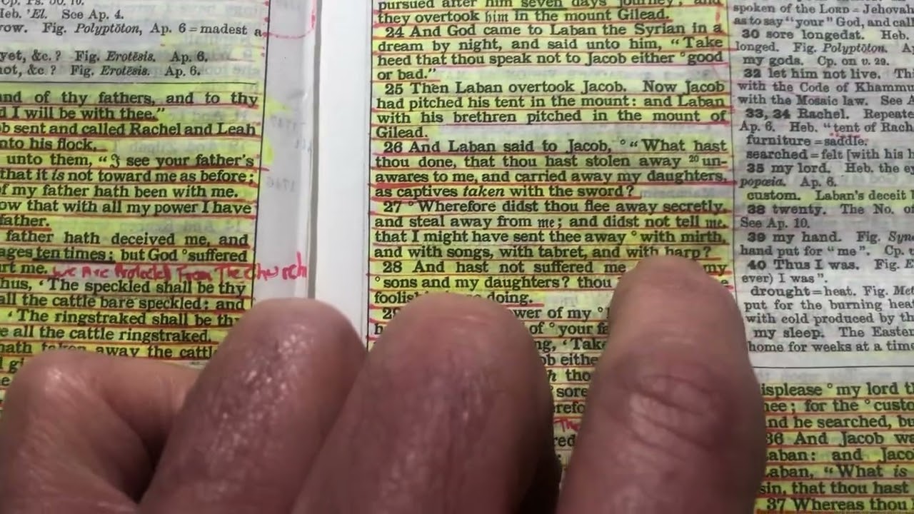 Genesis 31 pt 2 one from the other ,,,,,