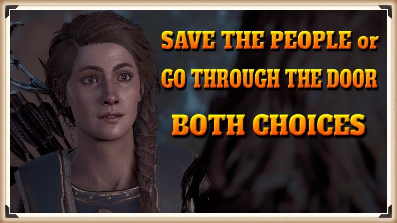 The Fate of Atlantis SAVE THE PEOPLE or GO THROUGH THE DOOR - Both Choices in Deadly Little Secret