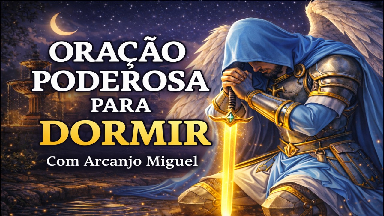 ORAÇÃO PODEROSA DO ARCANJO MIGUEL PARA DORMIR EM PAZ 🌙 Proteção da Noite