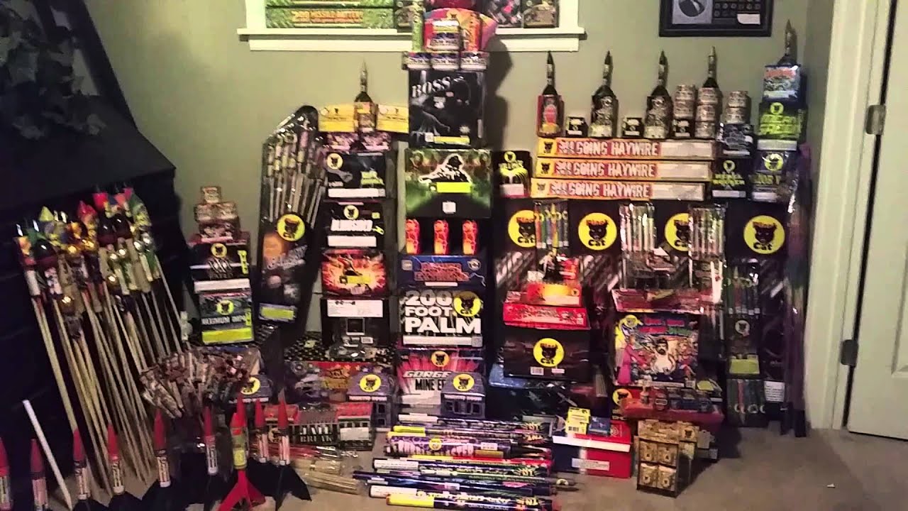 Firework stash 2015
