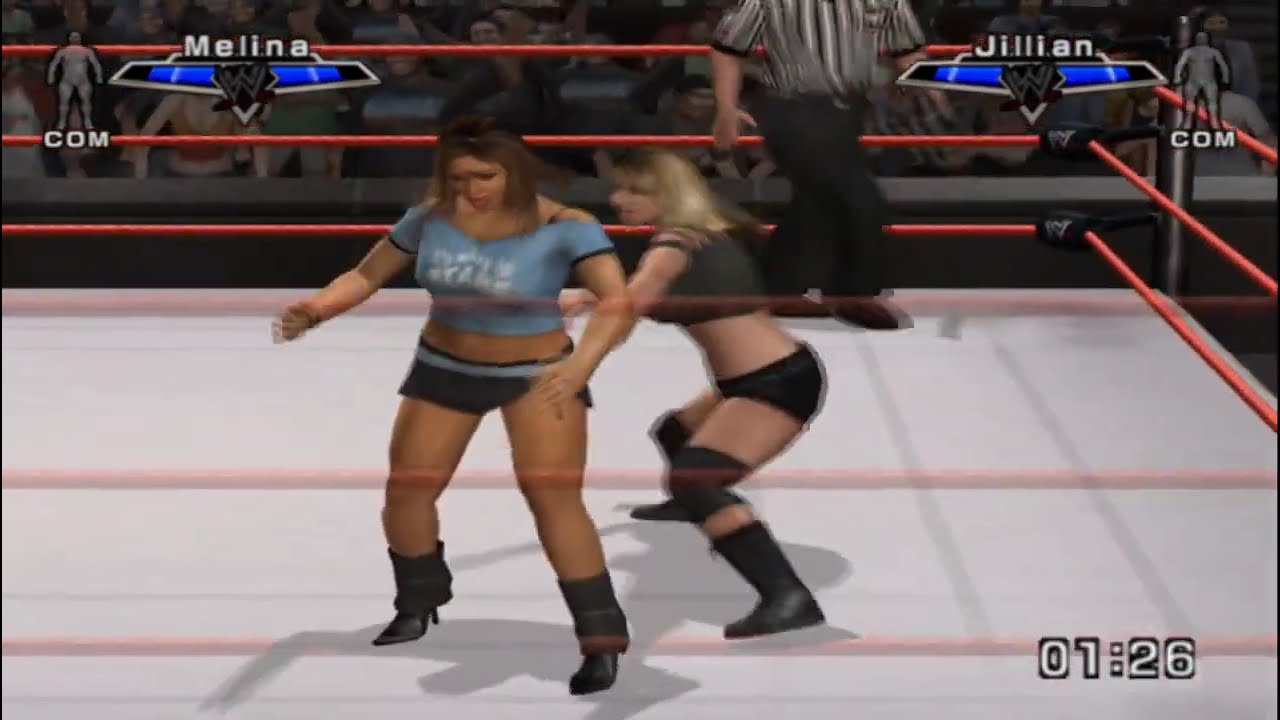 WWE SmackDown vs. Raw 2007 - Melina vs Jillian Hall