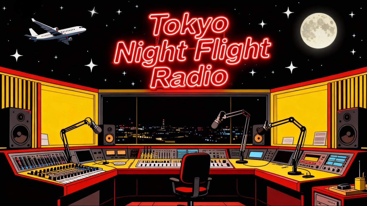 # 155 Tokyo Night Flight Radio | Lo-fi World Fusion Grooves | Cross-Cultural Soundscape