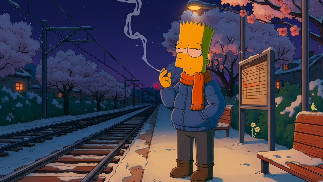 Ｓｍｏｋｅ　Ａｎｄ　Ｃｈｉｌｌ 🚬 Lofi Hip Hop 🌔 [ Beats To Smoke / Chill / Relax / Stress Relief ]