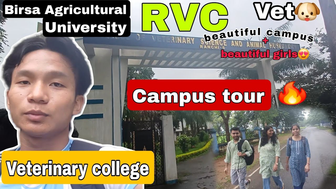 Ranchi Veterinary college ||Birsa Agricultural University||