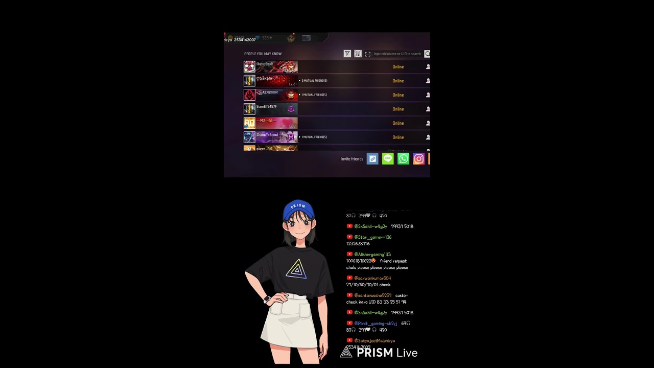 Live streaming of Rimchi gaming