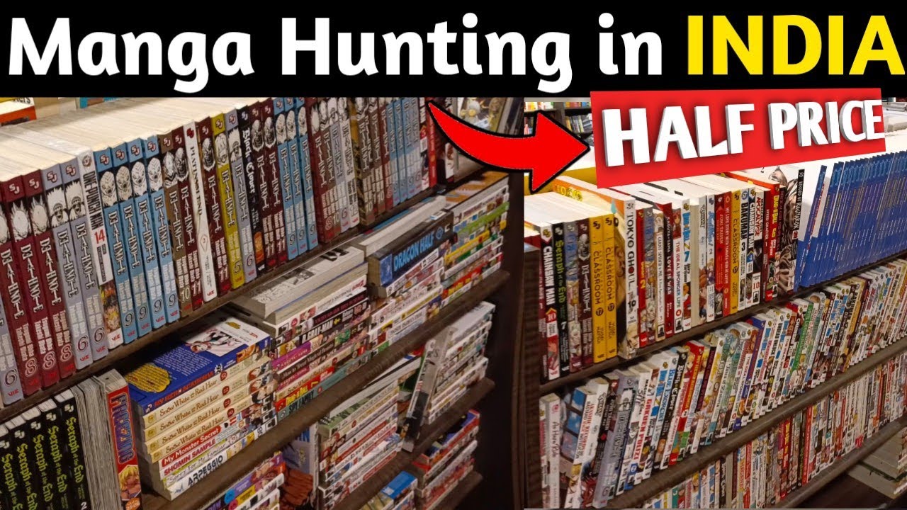 HUGE MANGA SALE IN INDIA?!! Manga shopping