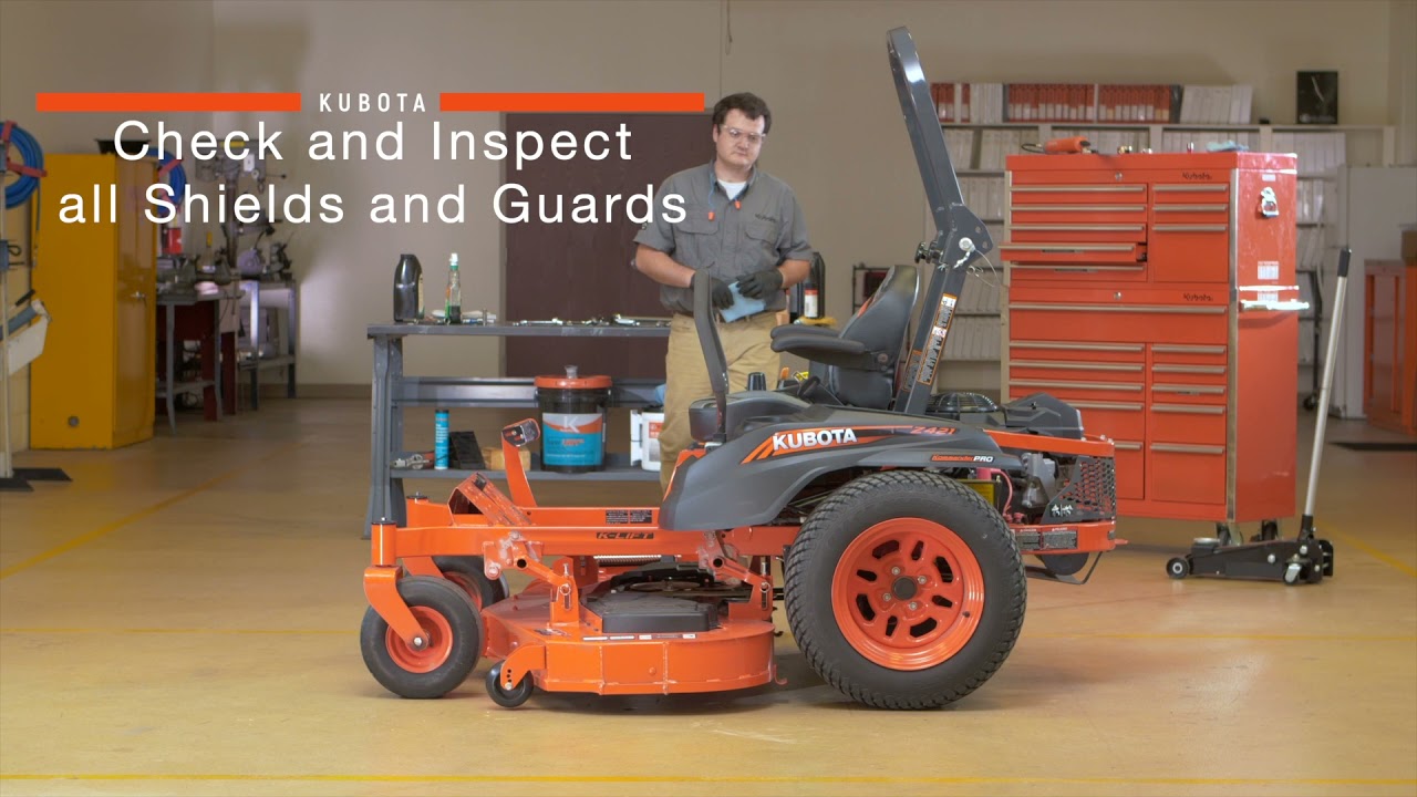 Know Your Kubota Z400 Series Spring Service