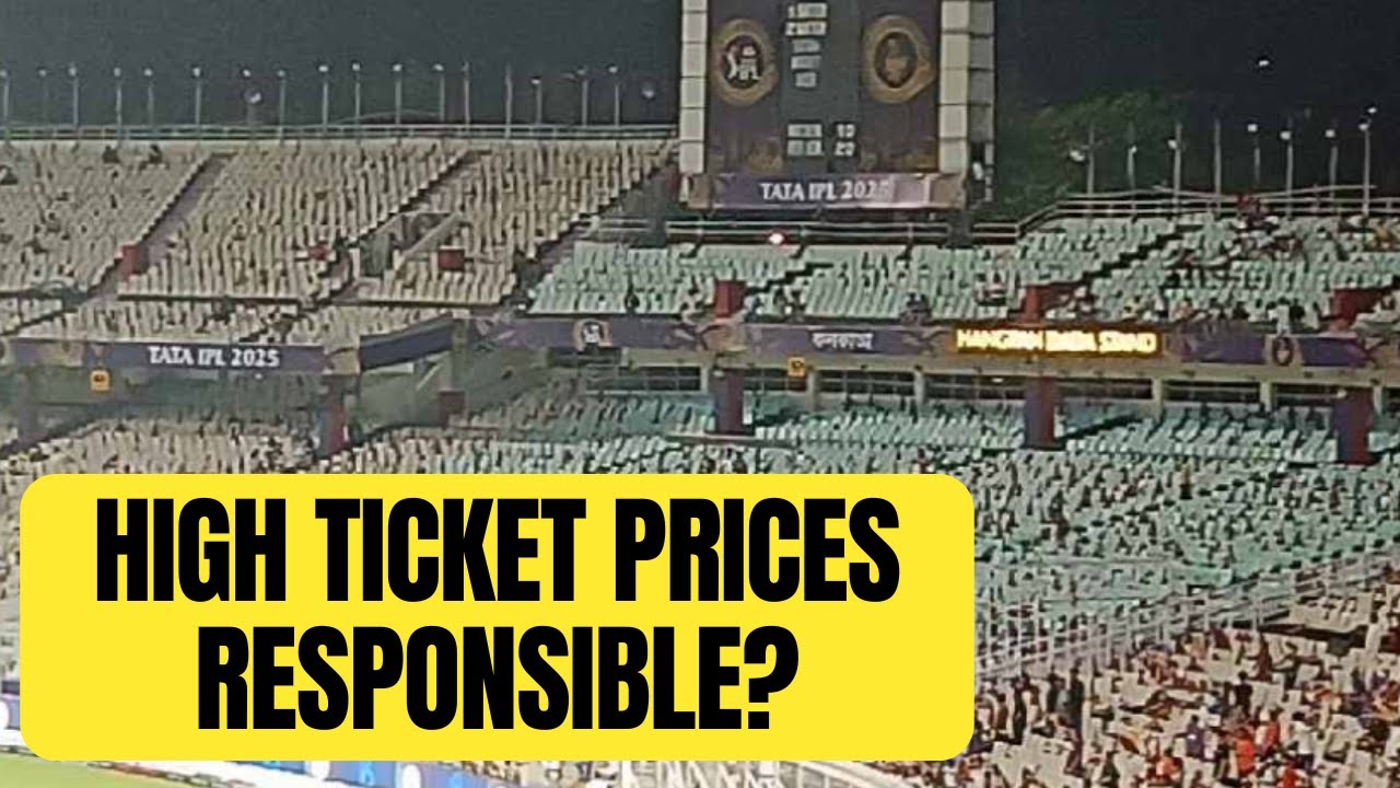 Why Eden Gardens saw empty seats in KKR vs SRH IPL 2025 clash? Fans ask tough questions|Sports Today