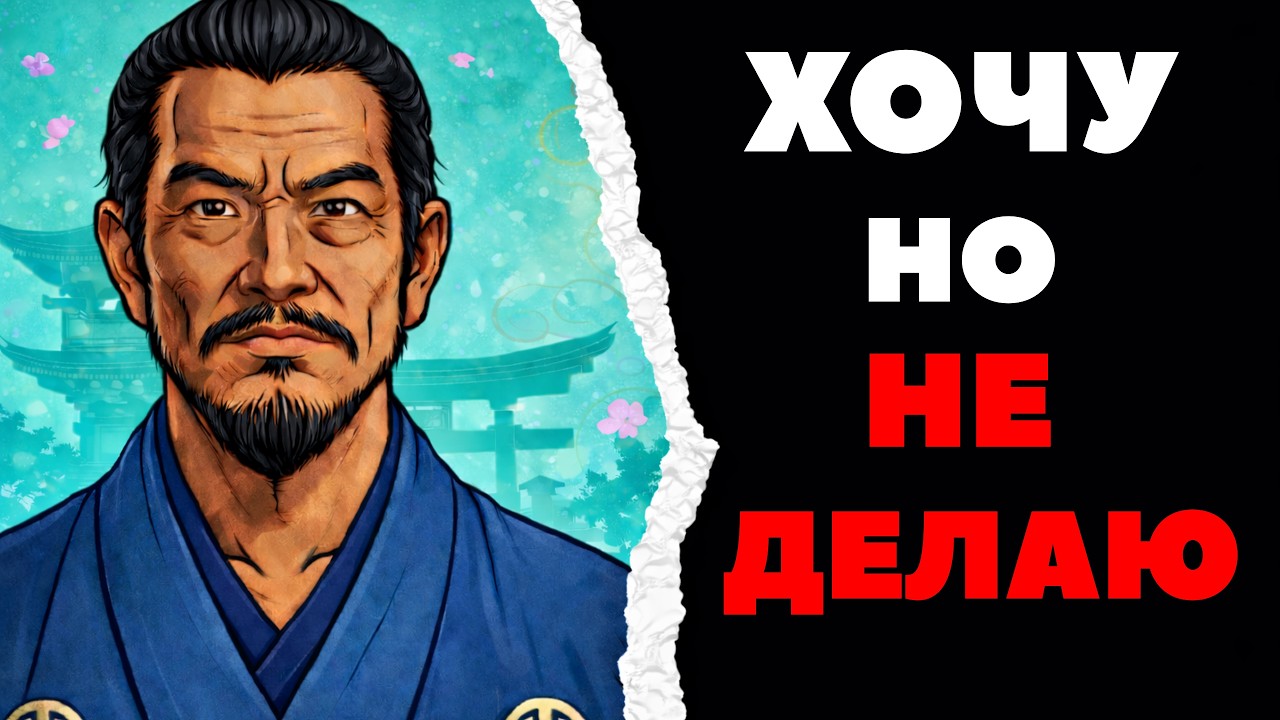 Амбициозный, но ленивый? Урок от самурая, который изменит твою жизнь