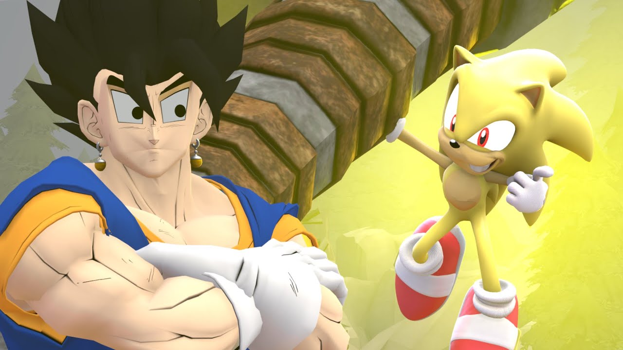 You see vegito... | Sonic vs Vegito (SFM animation)