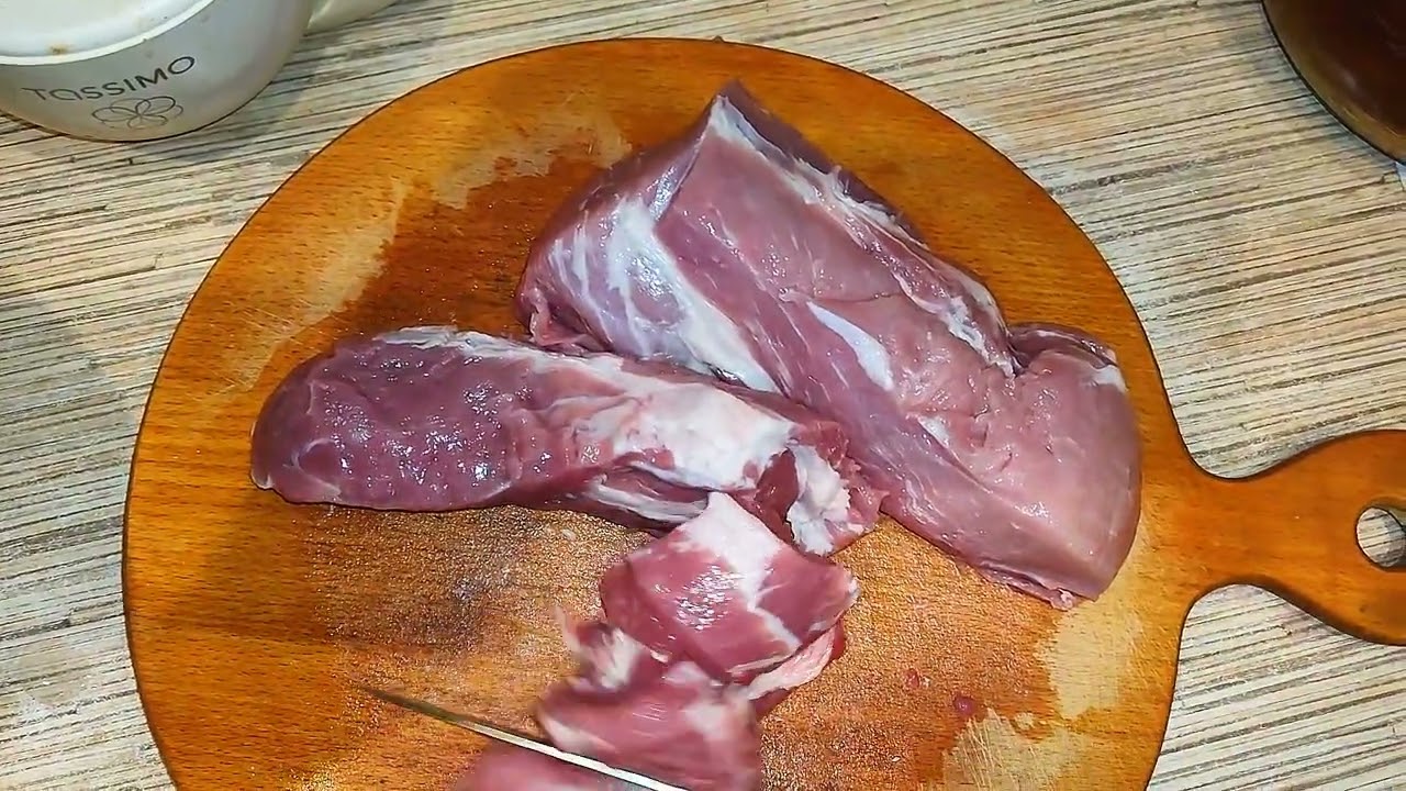 Cooking meat