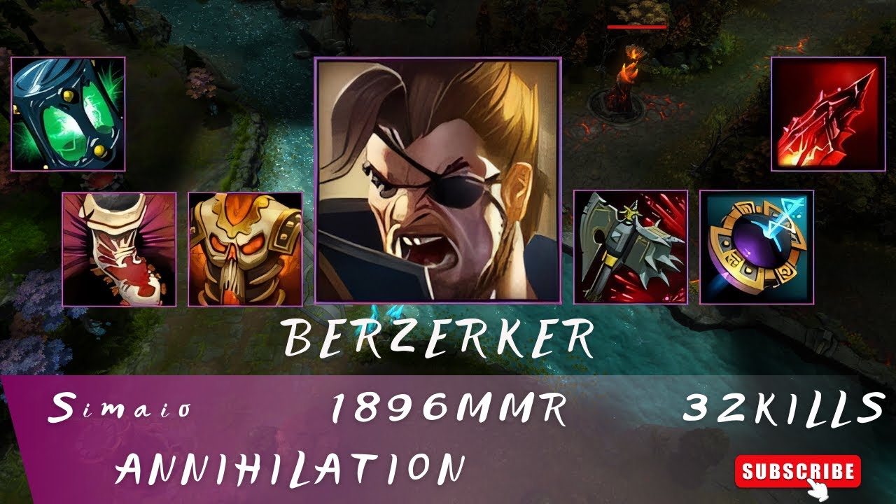 HoN | Mid Wars | Berzerker | Simaio | 1896 MMR