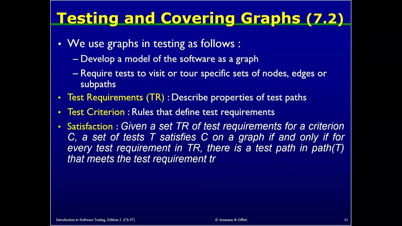 EC & NC || Node and Edge Coverage || Introduction to Software Testing || مقدمة في اختبار البرمجيات