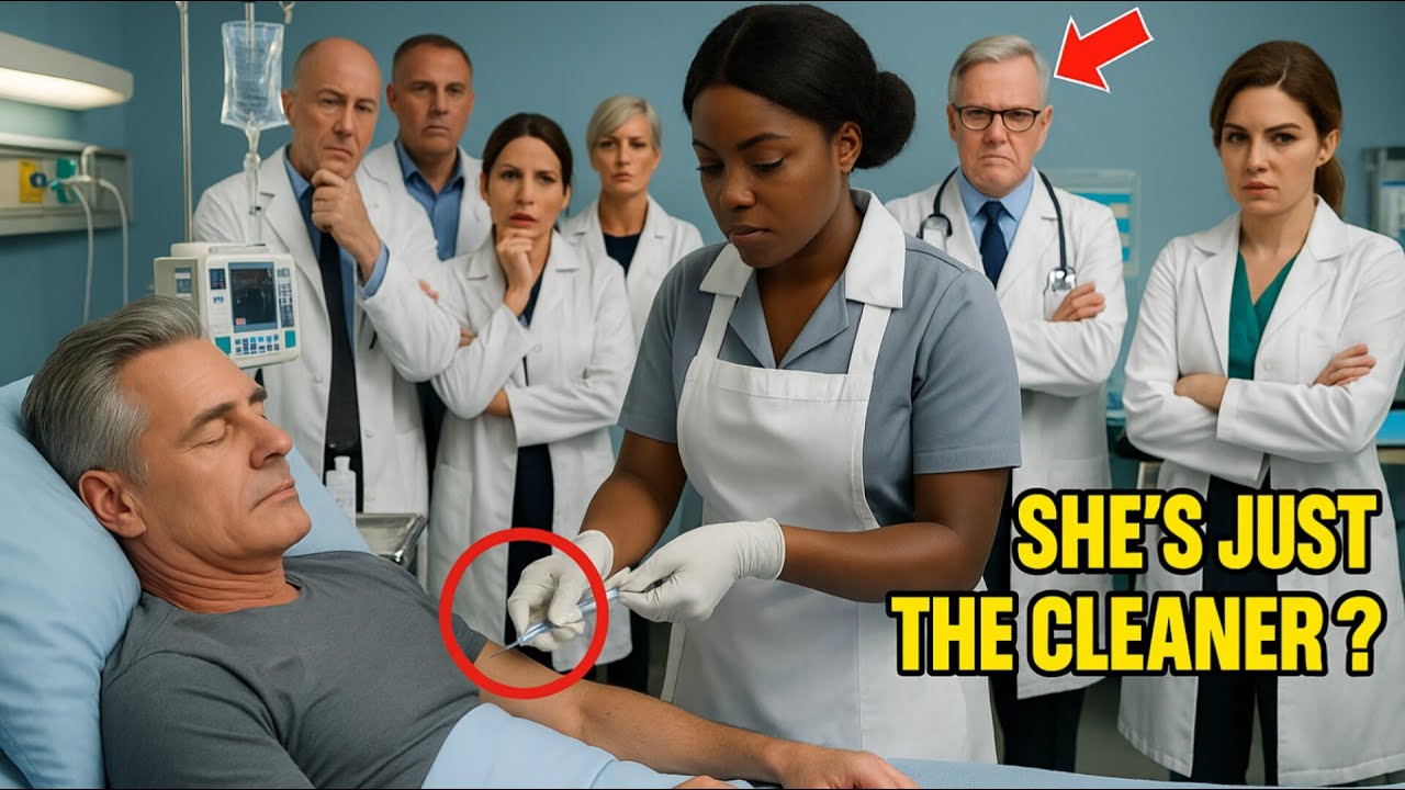 Twenty Doctors Can't Save a Billionaire - Then the Black Housekeeper Spots What They Missed.