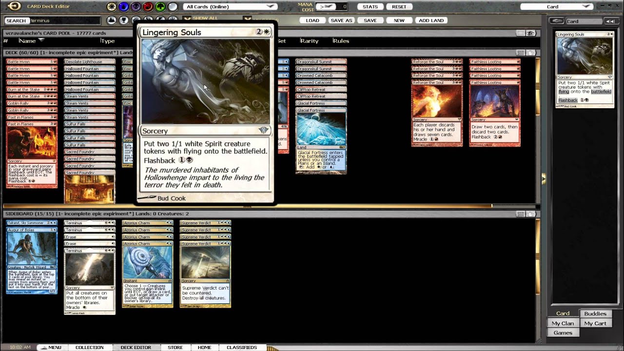 Epic Experiment - Gatecrash Update - Magic the Gathering