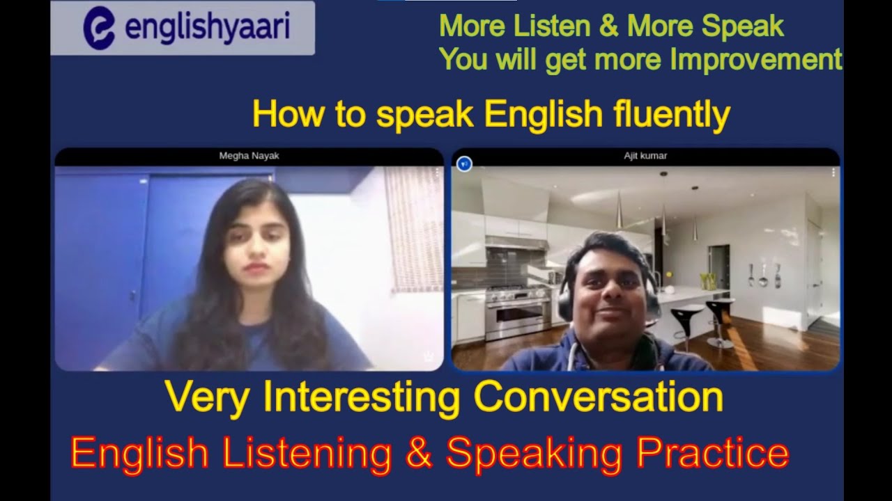 How to speak English fluently | EnglishYaari | Megha Nayak | English Conversation | @EnglishYaari