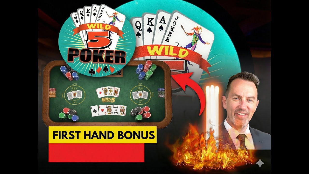 Wild 5 Poker Fun с бонусом ИЗ ПЕРВЫХ РУК