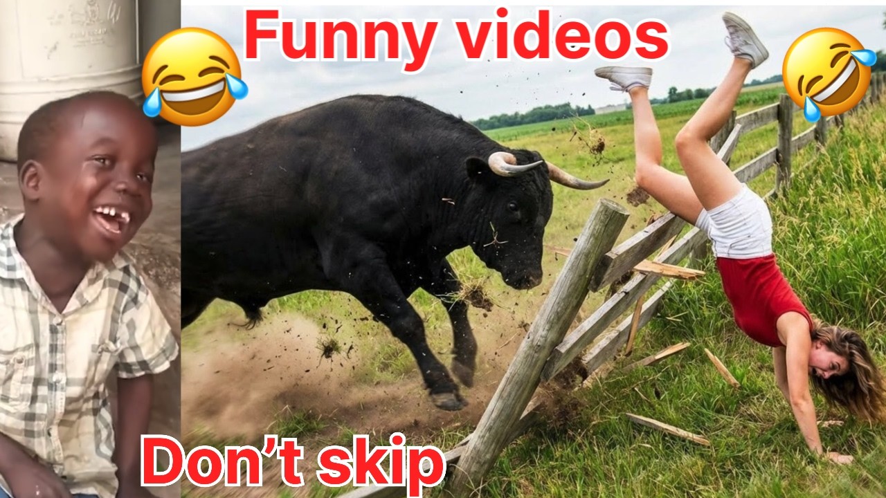 Extremely very funny video Try not to laugh challenge Top craziest falls (part 020) #funny #comedy