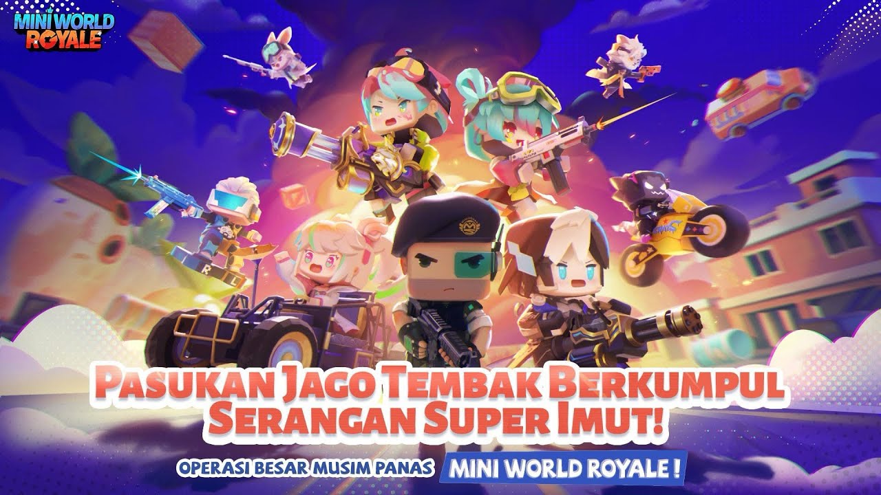 GACHA SCAR ULAR PHANTOM+BORONG SHOP Dan TES GEMPLAY SCAR- Mini World Royale🔥🔥