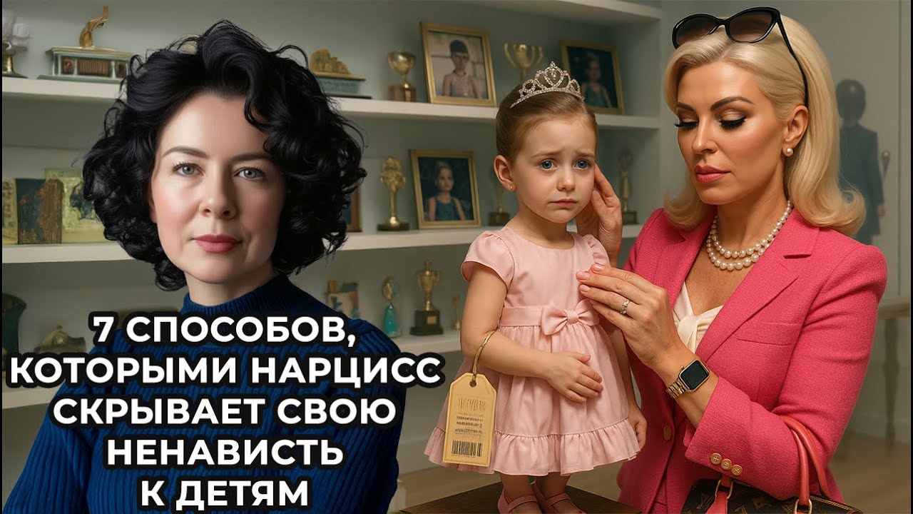 7 способов, которыми Нарцисс скрывает свою ненависть к детям