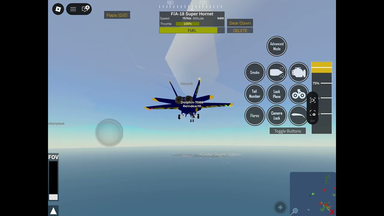 Playing PTFS. (Sorry it’s really laggy)