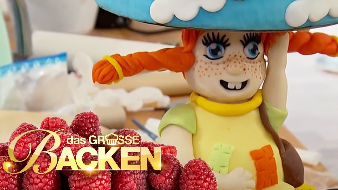 XXL Astrid Lindgren 3D Torte! | Die Aufgabe | Das große Backen 2020 | SAT.1