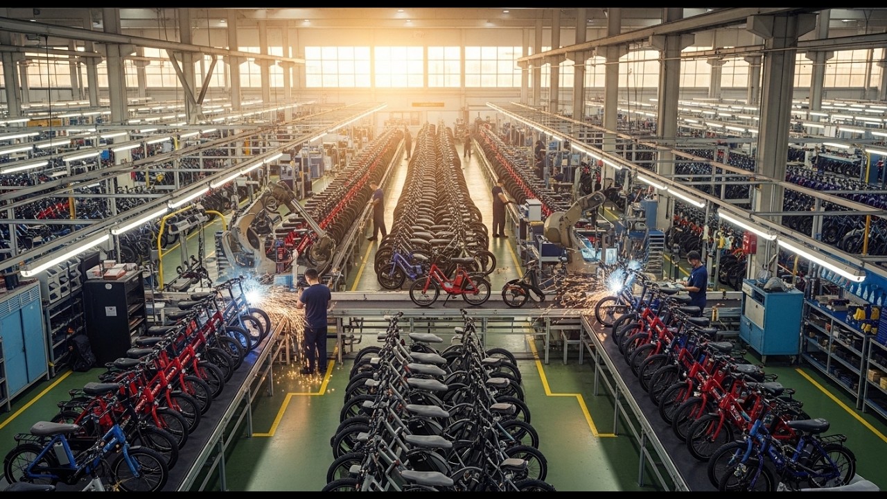Inside the Largest High Tech SUPER73 Electric Bike Factory You've Never Seen Before  Full Process