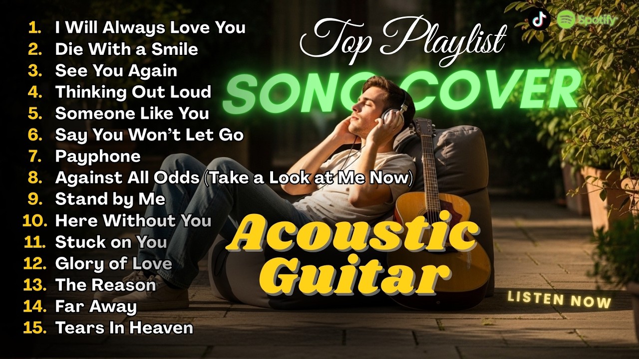English Acoustic Chill Songs 🎸 Best Cover Playlist