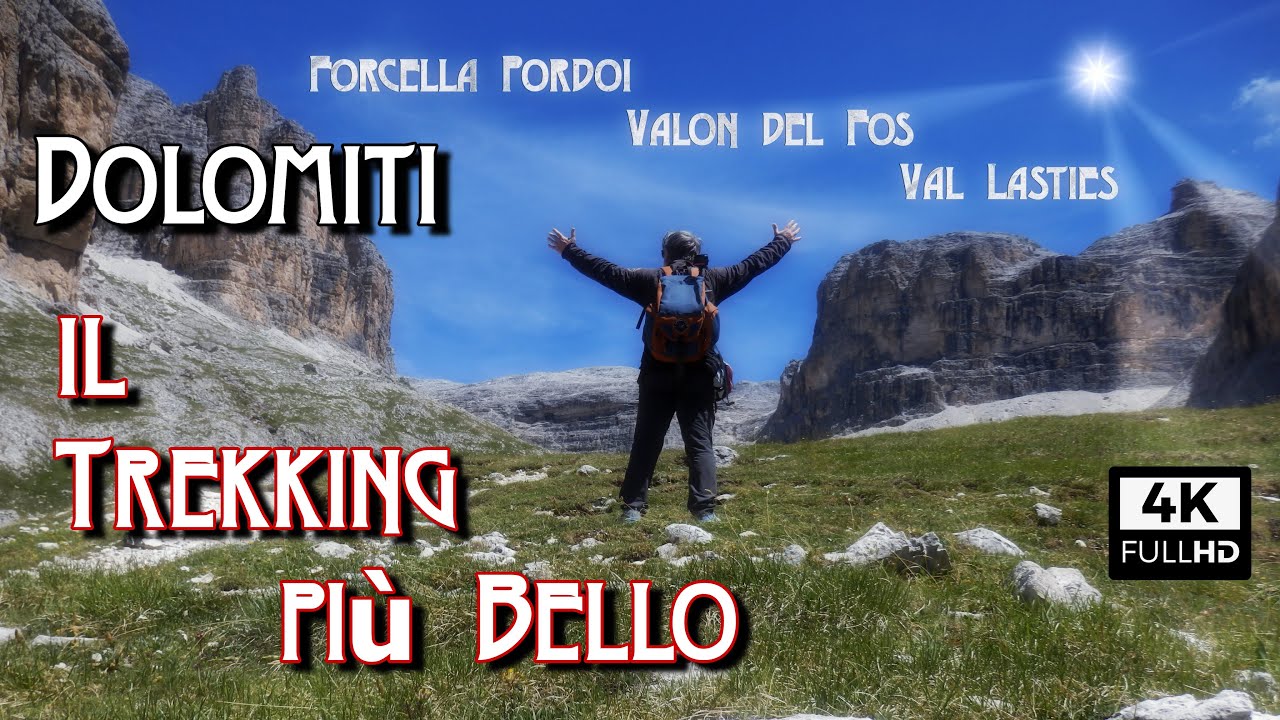 BEST HIKES in DOLOMITES | Forcella Pordoi, Val Lasties & Schiavaneis Waterfall #dolomiti #canazei